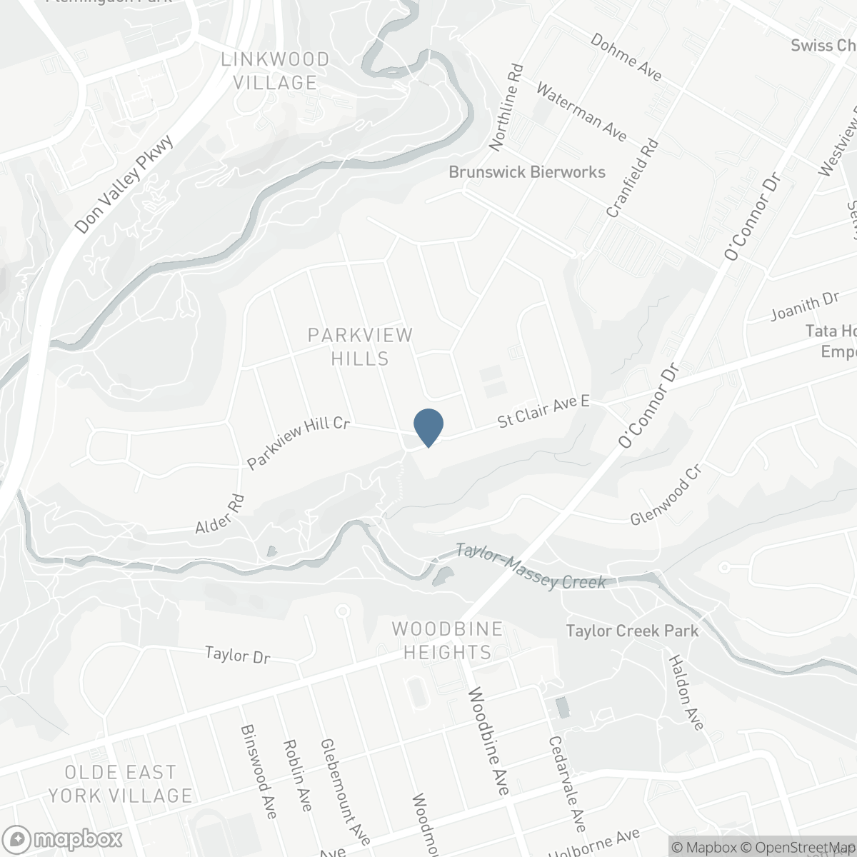 2540 ST CLAIR AVENUE E, Toronto, Ontario M4B 1M1